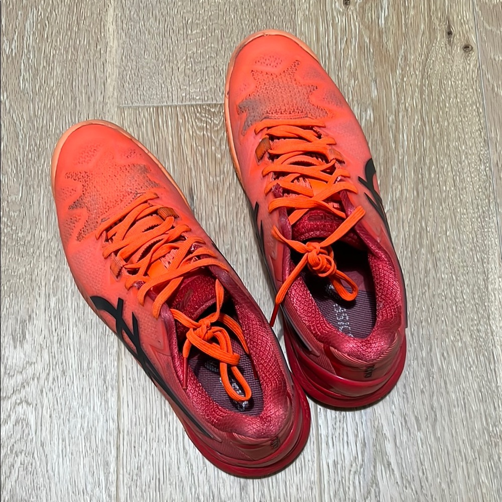 ASICS Red Women’s Gel-Resolution 8 Tokyo Tennis Court Shoes, Size 9.5